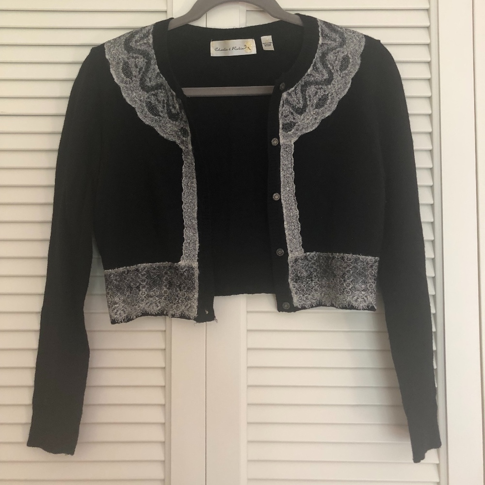 Sweater with Lace